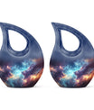Nebula Galaxy Theme 3 Inch Keepsake Pack of 2