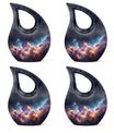 Nebula Galaxy Theme 3 Inch Keepsake Pack of 4