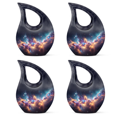 Nebula Galaxy Theme 3 Inch Keepsake Pack of 4