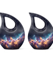 Nebula Galaxy Theme 3 Inch Keepsake Pack of 2