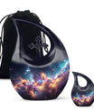 Nebula Galaxy Urn with Cross Drop Design