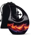 Affordable 10 inch Nebula Galaxy Urn with Cross Drop design,
