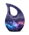 Nebula Galaxy Cremation Urn - Memorial Urn for Human Ashes For Mom or Dad