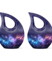 Nebula Galaxy Cremation Urn - Memorial Urn for Human Ashes For Mom or Dad