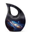 Nebula Galaxy Memorial Urn - Large Urn For Ashes Adult Male