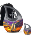 Sail Boat Burial Urn – Personalized Urn For Human Ashes For Men & Women