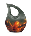 Sail Boat Burial Urn - Sunset Keepsake Urns For Men and Women