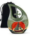 Sail Boat Burial Urn - Mini Keepsake Urns For Human Ashes For Adult