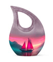 Sail Boat Keepsake Urns - Cremation Urns For Human Ashes For Adult