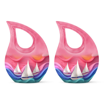 Small Urn Set of 2 -3