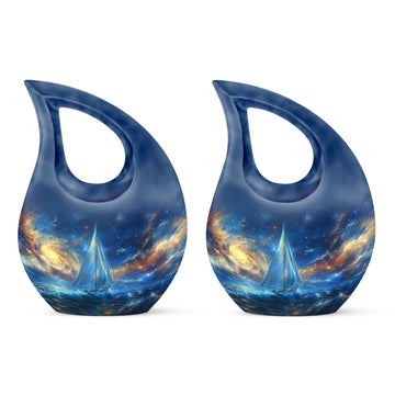 Small Urn Set of 2 -3