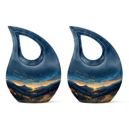 Starry Night Theme 3 Inch Keepsake Pack of 2
