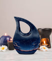 Starry Night Cremation Urn  - Large Urns For Human Ashes For Men & Women