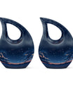 Starry Night Cremation Urn  - Large Urns For Human Ashes For Men & Women