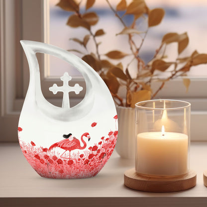 10-inch Flamingo theme Cross Drop design 