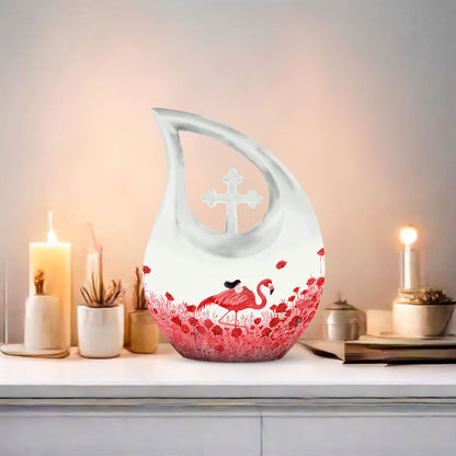 10-inch Flamingo theme Cross Drop design 