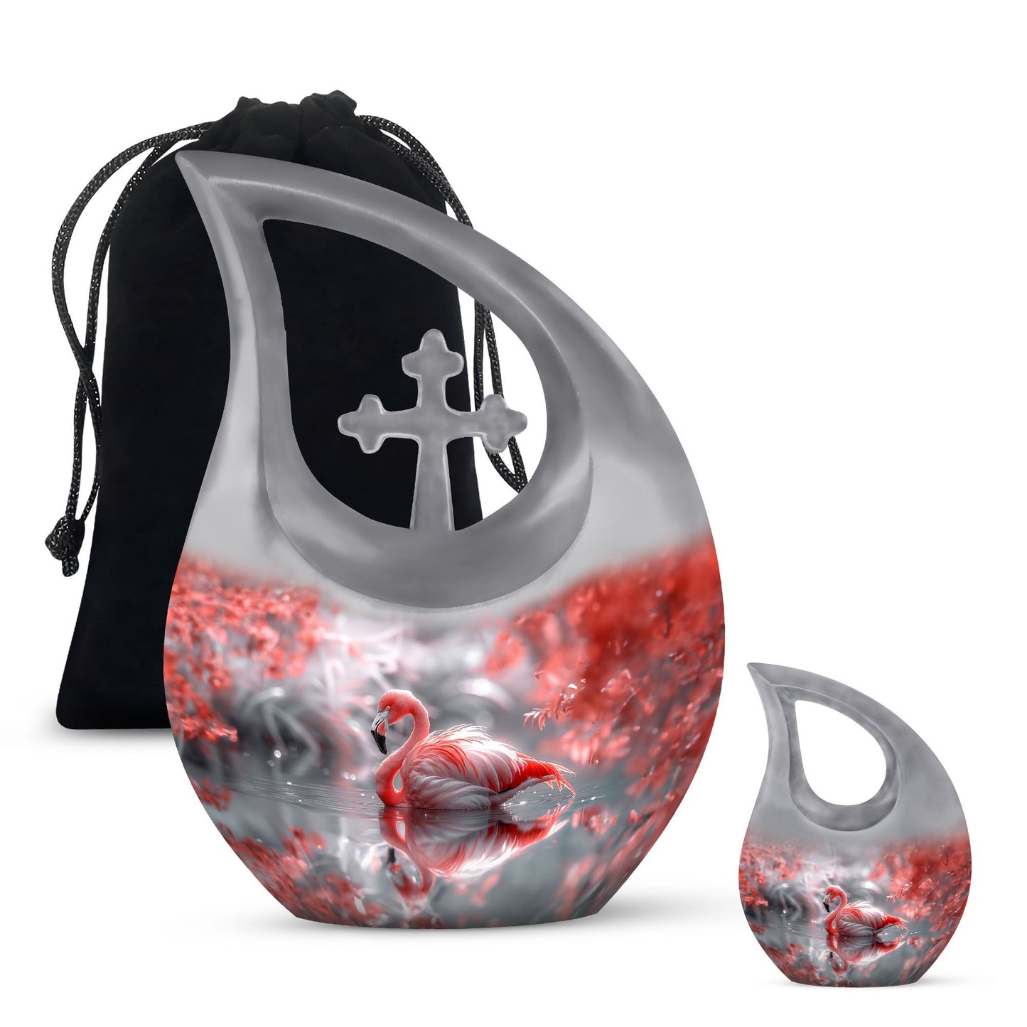 Personalized Bird Cremation Urn for Adult - 10-inch, 200 cu in - Yatskia