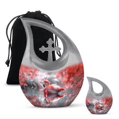 Personalized Bird Cremation Urn for Adult - 10-inch, 200 cu in - Yatskia
