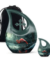 Red Flamingo Cremation Urn - Burial Urns For Adult Human Ashes