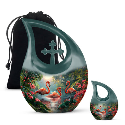 Personalized Bird Cremation Urn for Adult - 10-inch, 200 cu in - Yatskia
