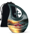 Flamingo Cremation Urn - Large Memorial Urn For Human Ashes