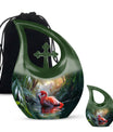 Flamingo Cremation Urn - Keepsake Cremation Urn For Human Ashes