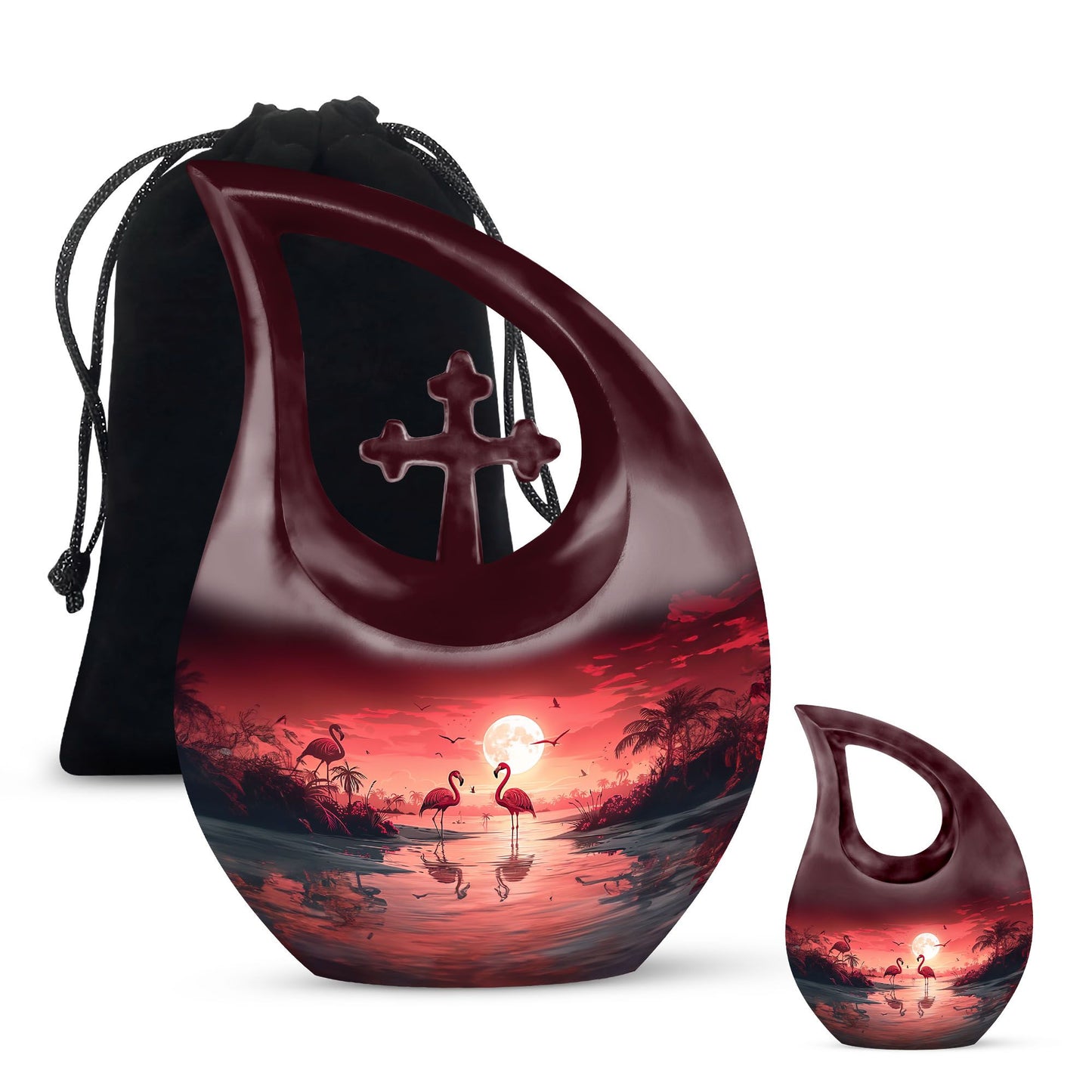 Personalized Bird Cremation Urn for Adult - 10-inch, 200 cu in - Yatskia