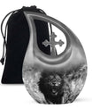 Lion Cremation Urn - Large Urns For Human Ashes For Men & Women