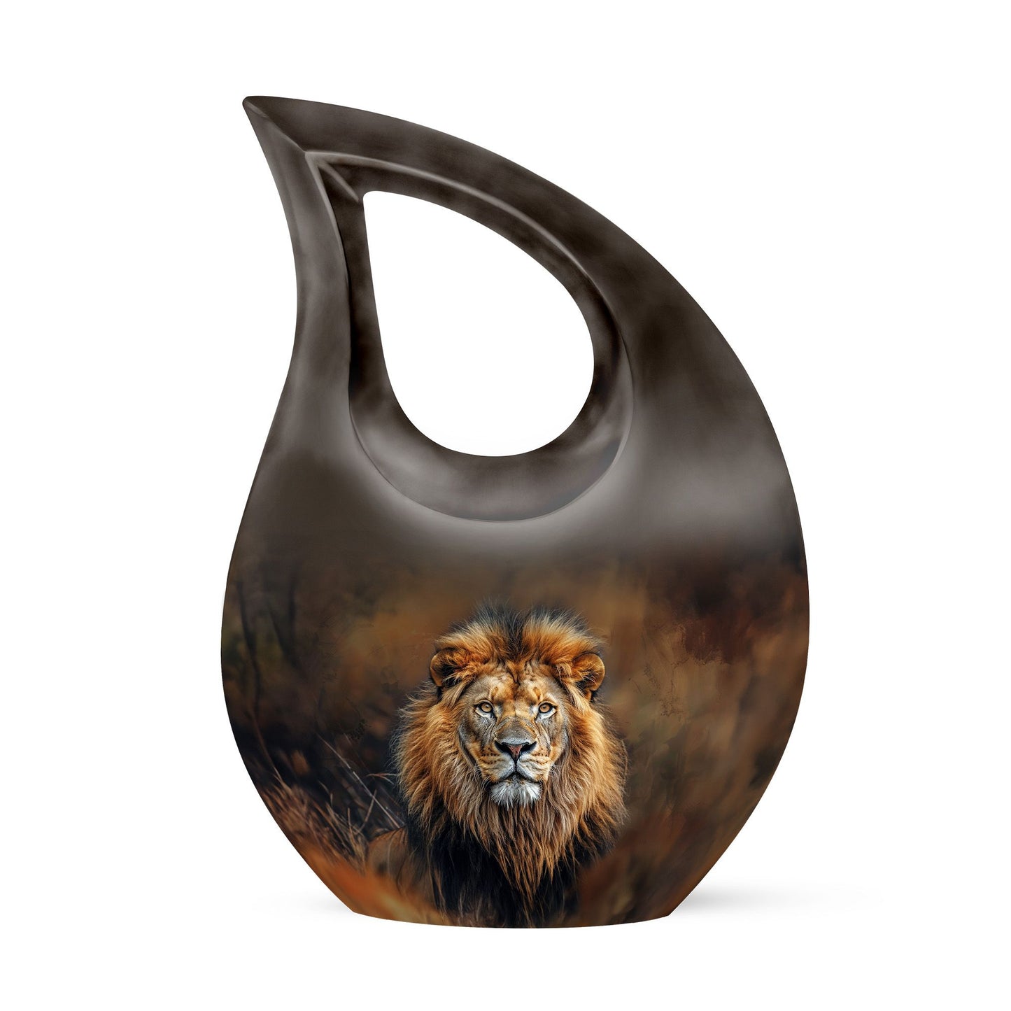 10 Inch Lion themed Cross Drop design