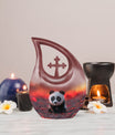 10 inch Panda themed Cross Drop Urn