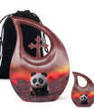 Panda Memorial Urn - Large Cremation Urns For Women Ashes