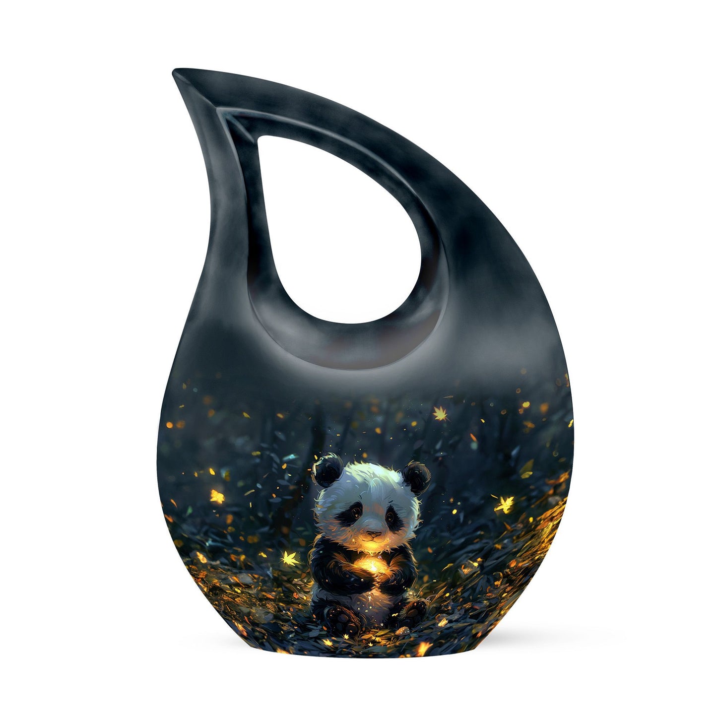 10-inch Panda Themed Cross Drop Design 