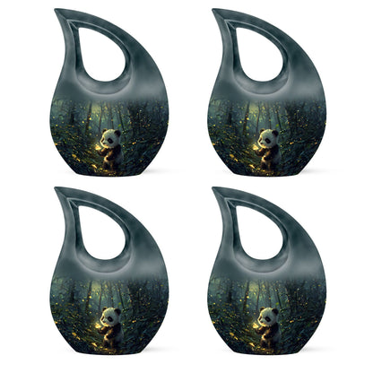 10-inch Panda-themed Memorial Urn