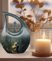 10-inch Panda-themed Memorial Urn