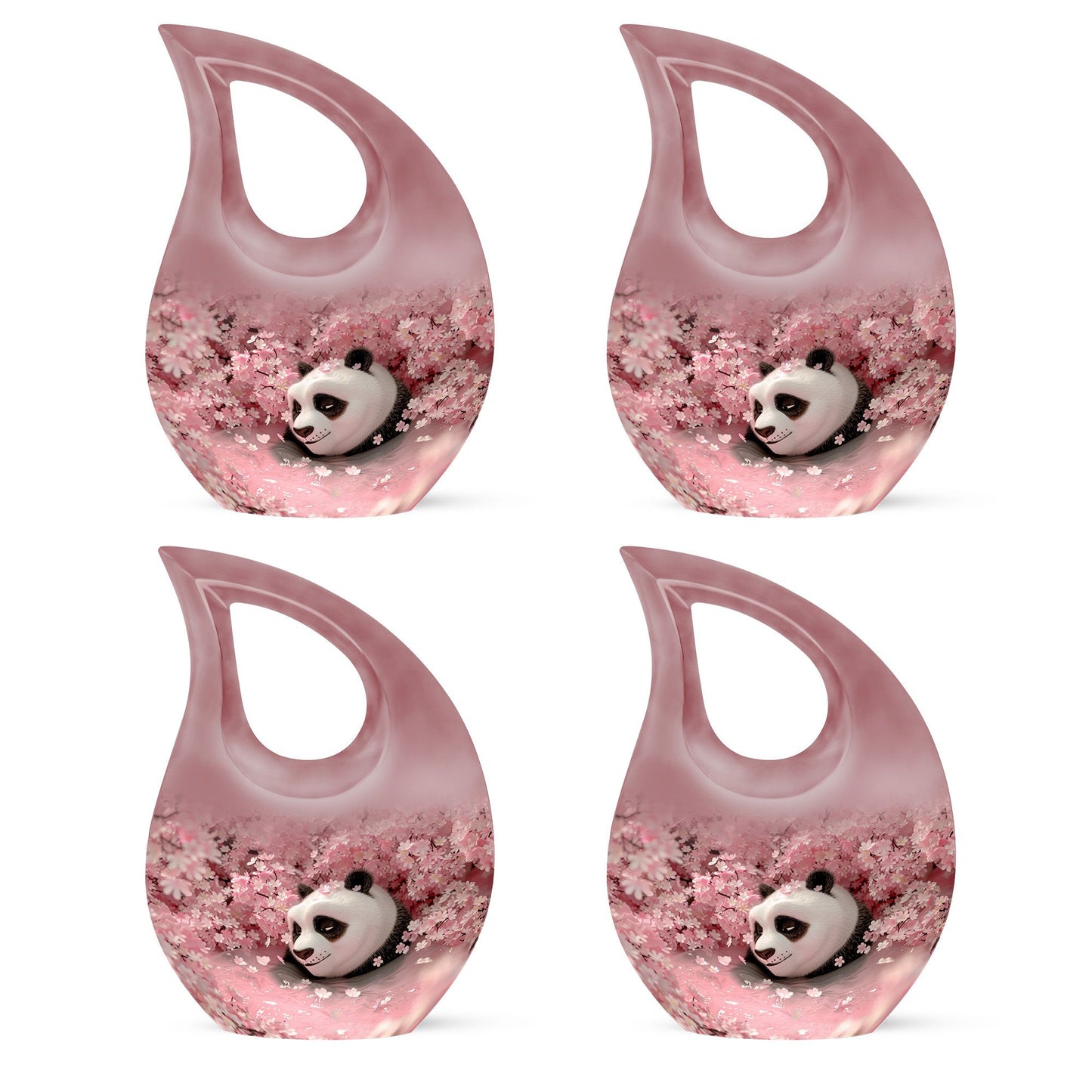 Panda Theme 3 Inch Keepsake Pack of 4