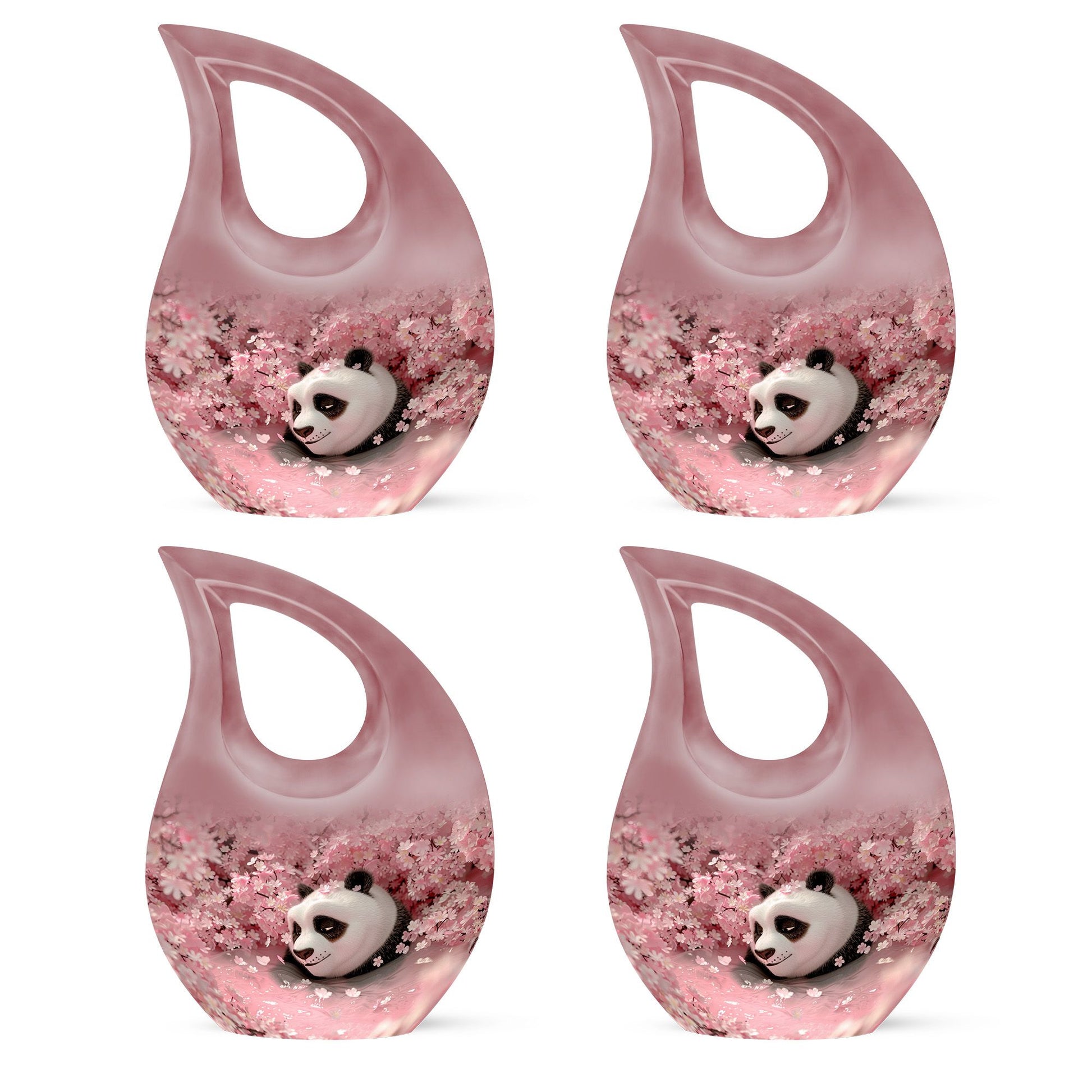 Panda Theme 3 Inch Keepsake Pack of 4