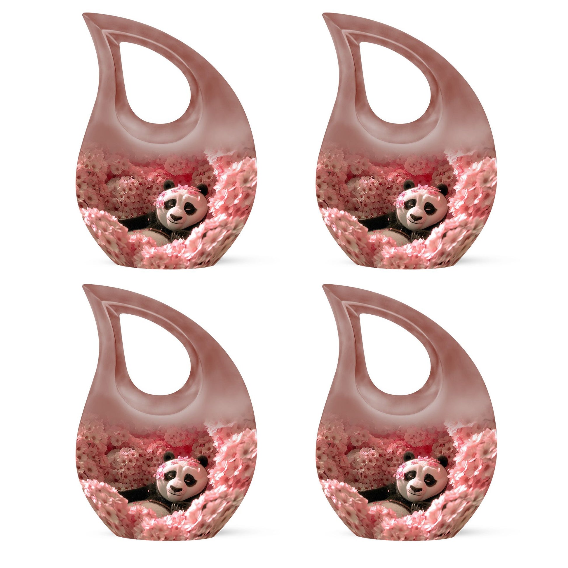 Panda Theme 3 Inch Keepsake Pack of 4