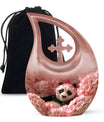 Panda Cremation Urn - Small Memorial Urn for Adult Human Ashes