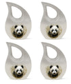 Panda Theme 3 Inch Keepsake Pack of 4