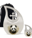 Panda Theme Large Urn With 1 Keepsake Urn