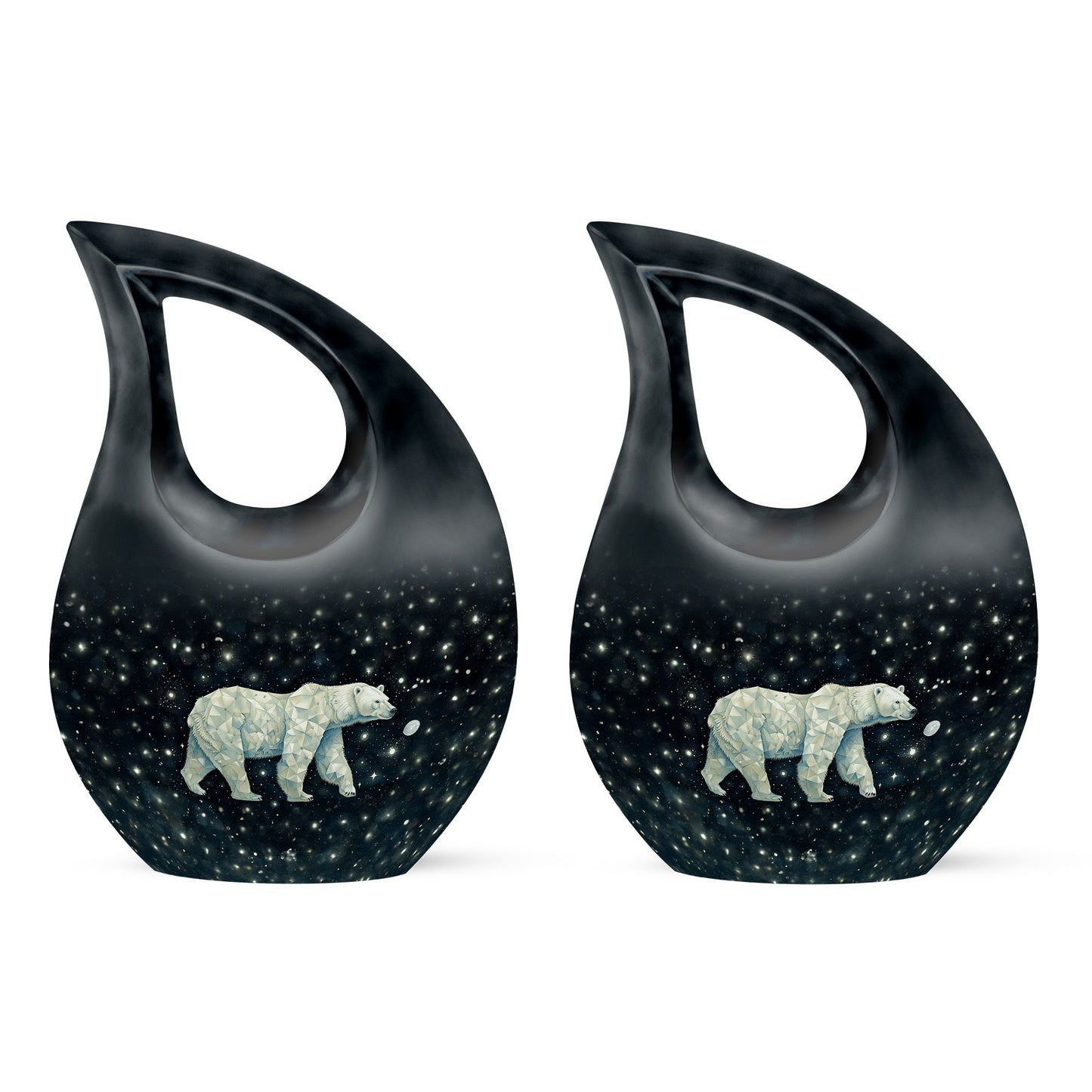10 inch Polar Bear Urn