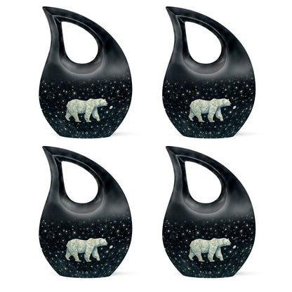 10 inch Polar Bear Urn