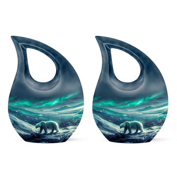 Small Urn Set of 2 -3