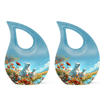 Polar Bear Theme 3 Inch Keepsake Pack of 2