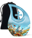 Polar Bear Theme Large Urn 10 Inch