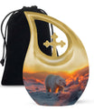 Polar Bear Cremation Urn - Keepsake Urns For Human Ashes Adult