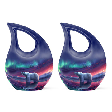 Small Urn Set of 2 -3