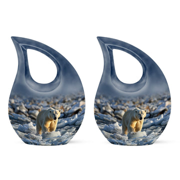 Small Urn Set of 2 -3