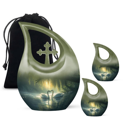 Personalized Bird Cremation Urn for Adult - 10-inch, 200 cu in - Yatskia