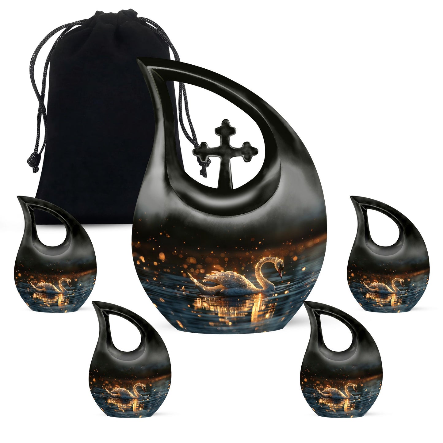 Personalized Bird Cremation Urn for Adult - 10-inch, 200 cu in - Yatskia